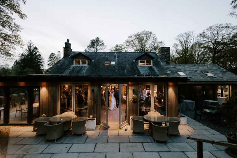 wedding reception at Gilpin Hotel & Lake House